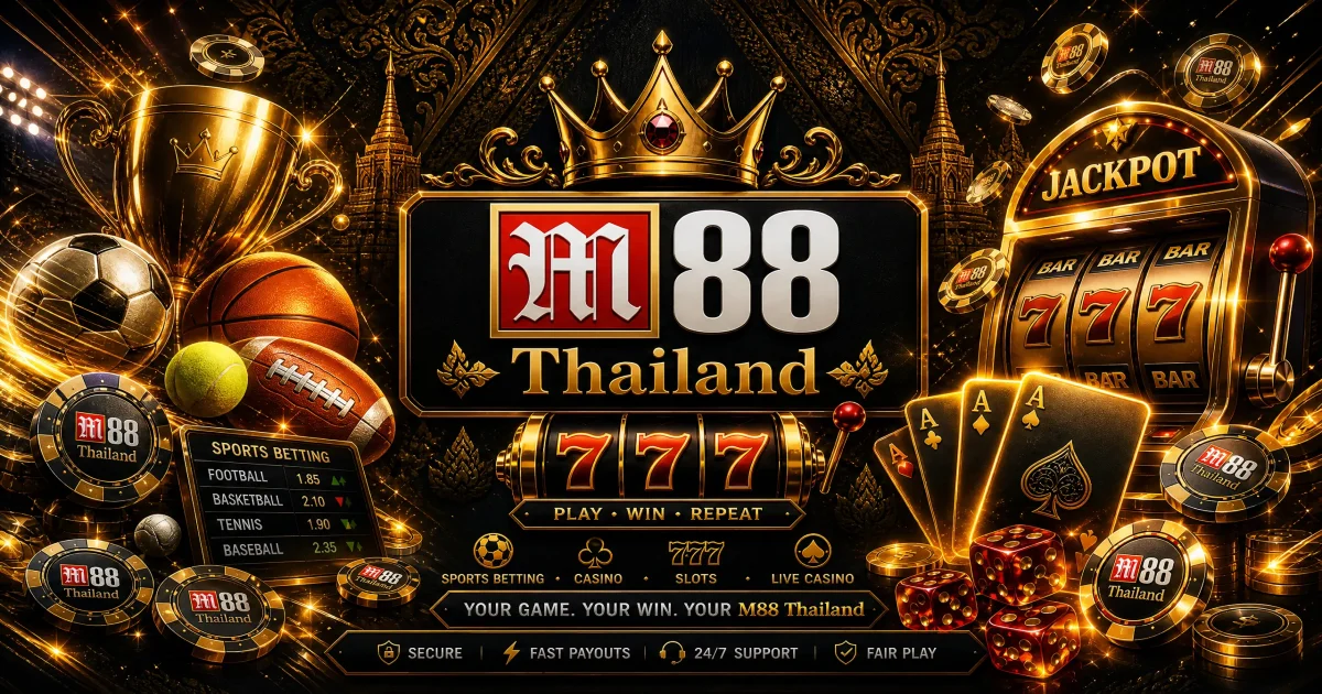 M88 Thailand Mansion88: ทางเข้าล่าสุด ลิงก์สำรอง และโบนัส 100%